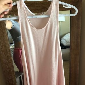 Blush pink tank